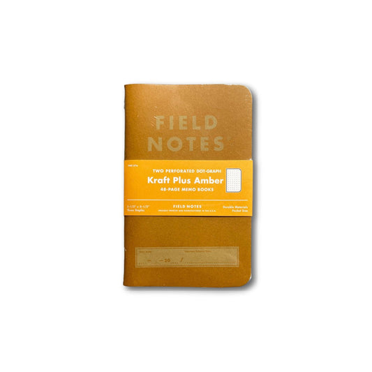 Field Notes - Kraft Plus - Amber - Notegeist