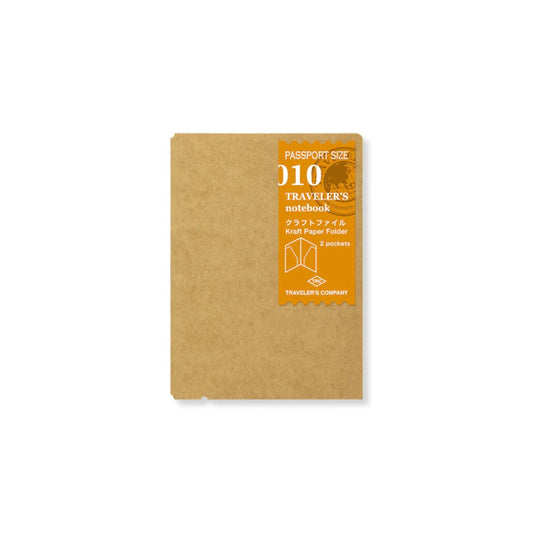 Traveler’s Company Accessories - Passport 010 Kraft Folder - Notegeist