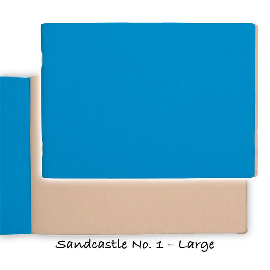 UGLYBOOKS - Sandcastle No. 2 LARGE - Single Notebook - Notegeist