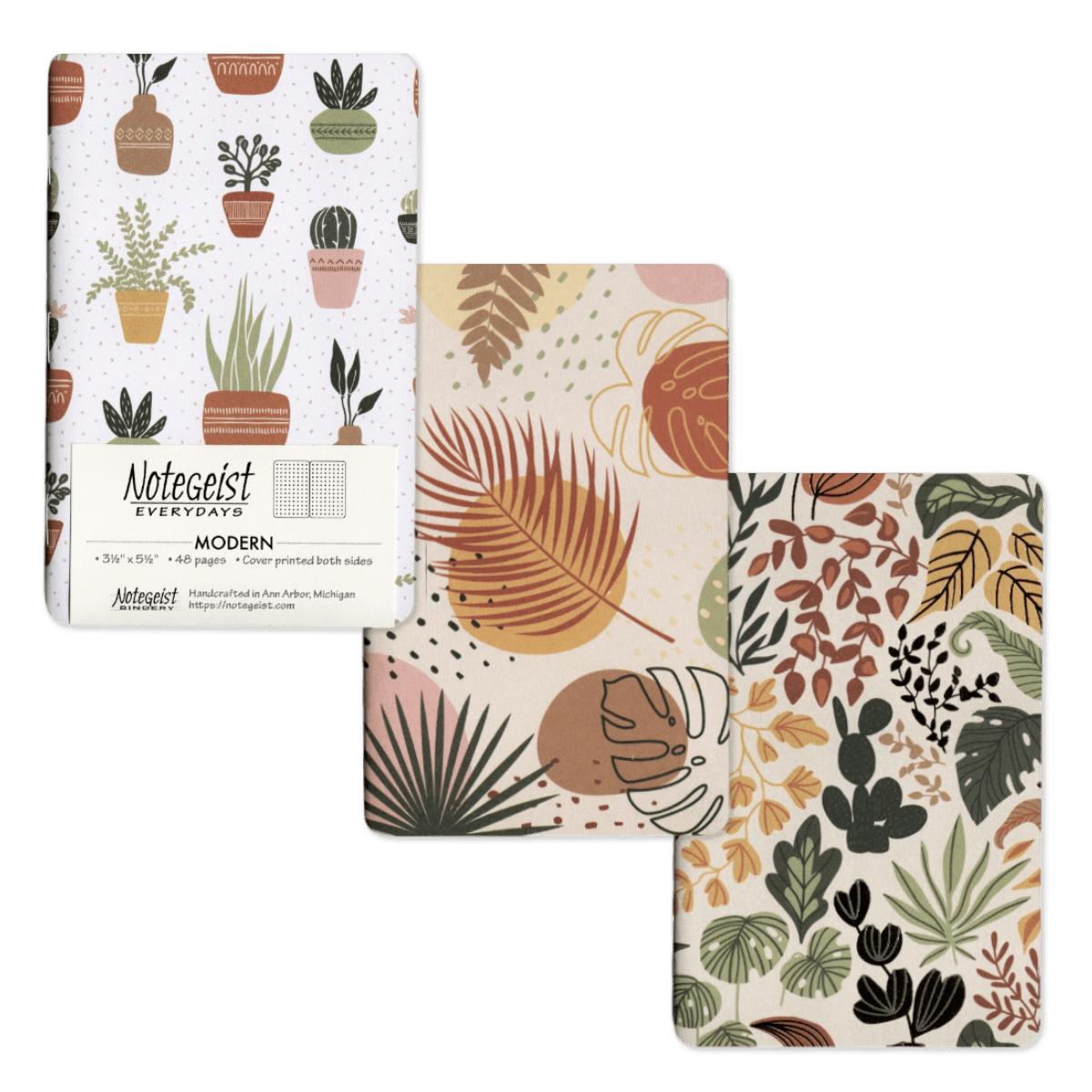 EVERYDAYS Modern – Cactus Pots - Notegeist Bindery