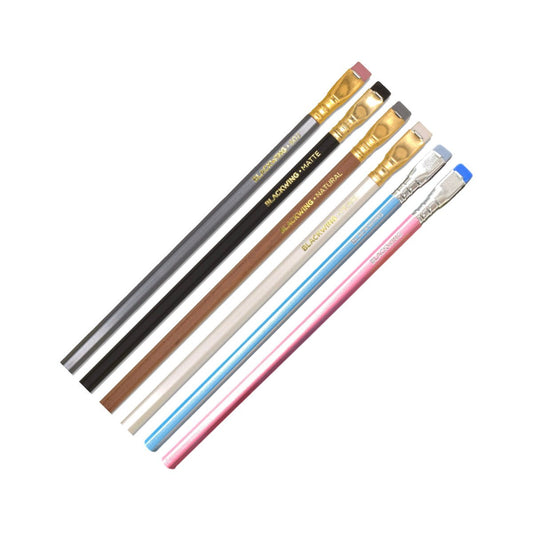 Blackwing Pencils - Six Production Pencils Sampler - Notegeist