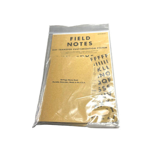 Field Notes - Dry Transfer - Notegeist