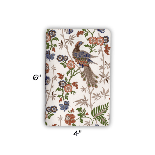 LIMITEDS – Series 4: Butterflys & Peacocks - 4:6 Journal (Ruled) - Red - Notegeist