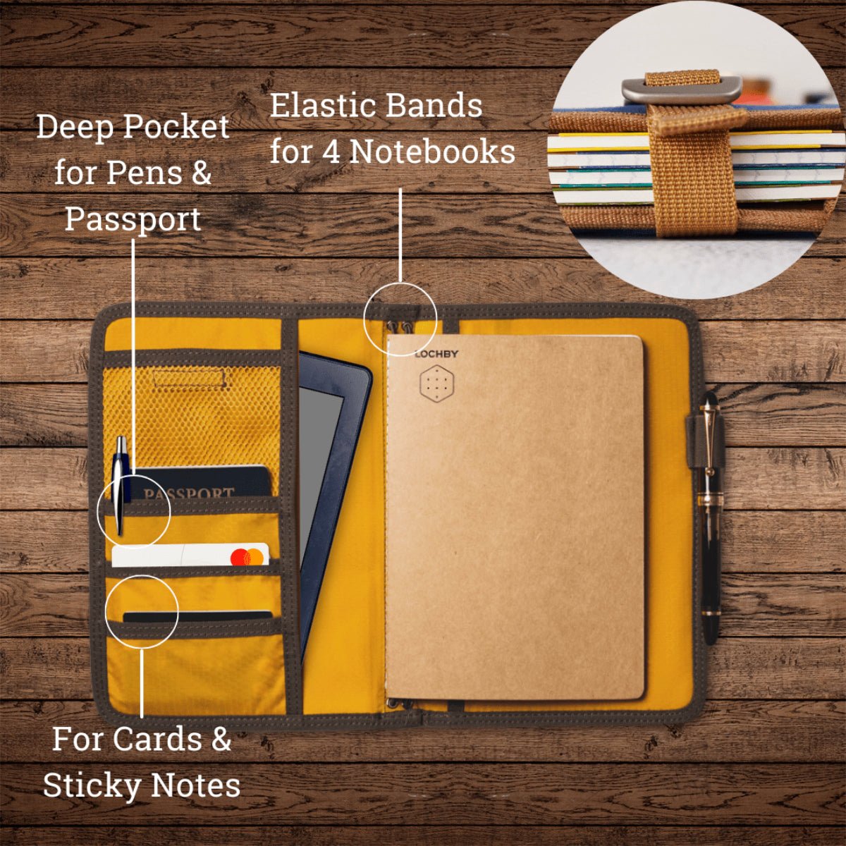 Lochby Canvas - Field Journal - Brown - Notegeist