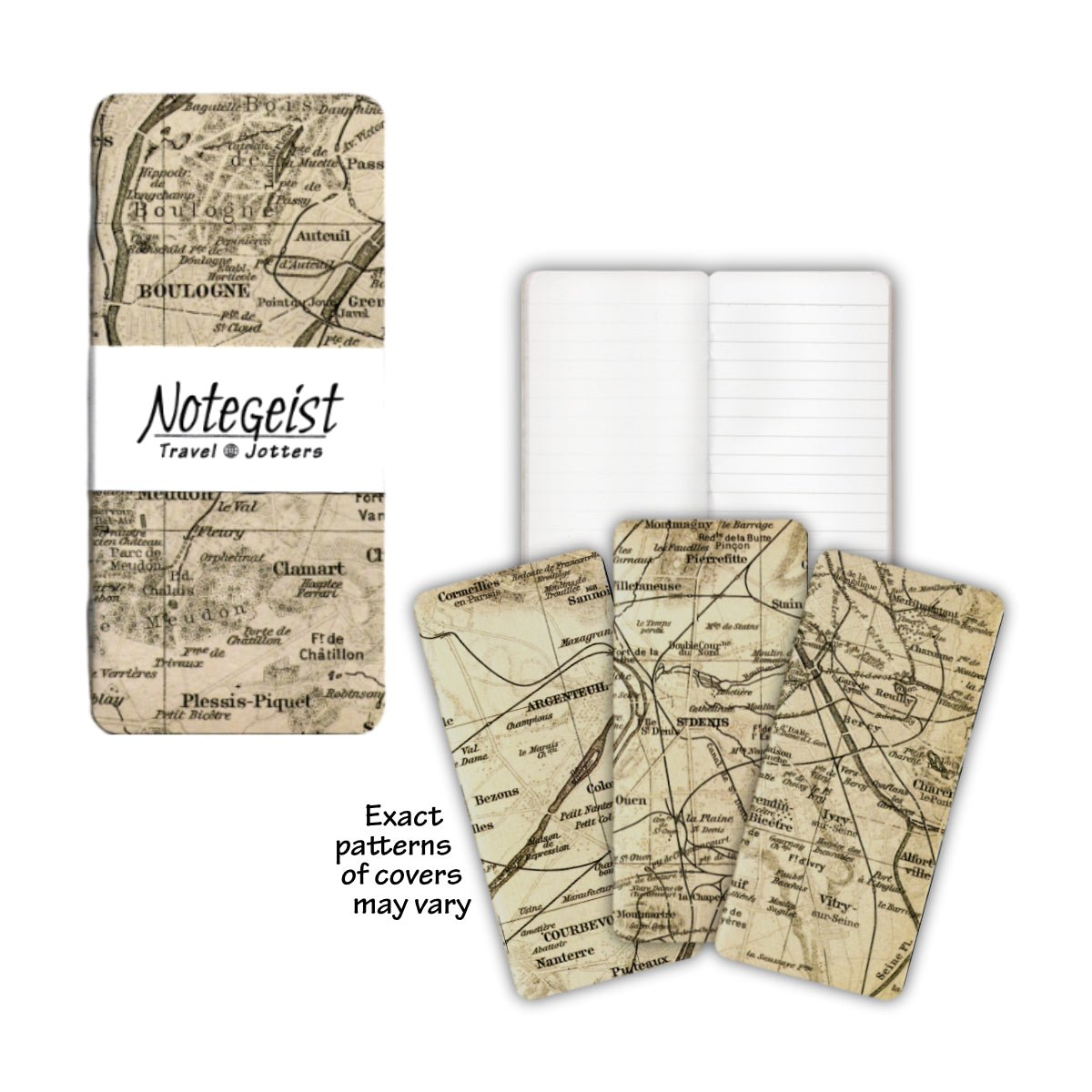 Notegeist Travel Jotters - WWII Europe - Notegeist