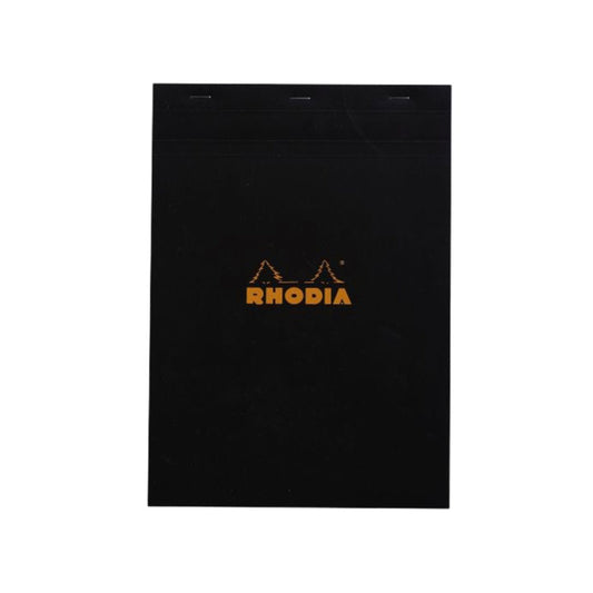 Rhodia A4 TOP-staple - Black, Ice, or Orange - Various Formats - Notegeist