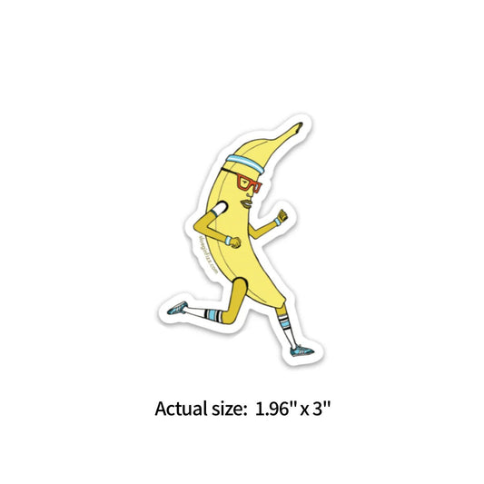 Sloe Gin Fizz Sticker - Banana Running - Notegeist