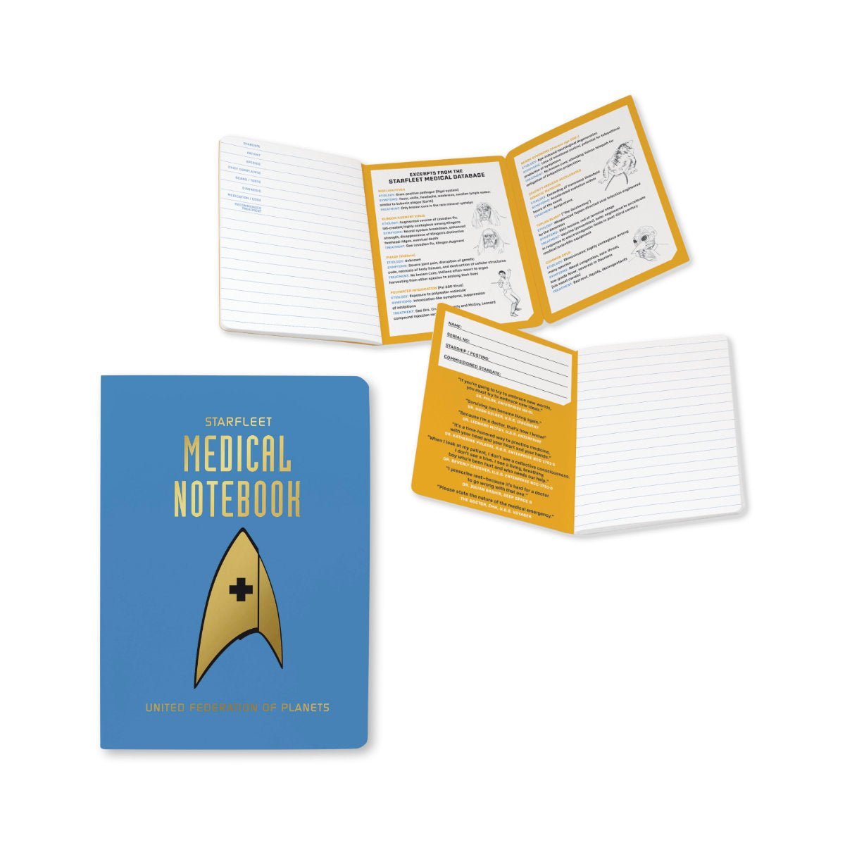 UPG Notebooks - Star Trek 3 - Packs - Notegeist