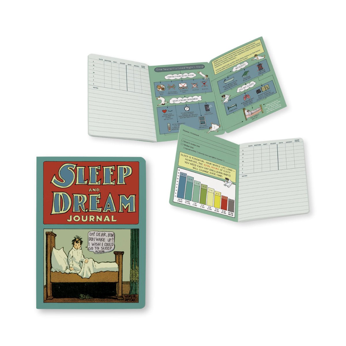 UPG - Sleep Journal Notebook - Notegeist