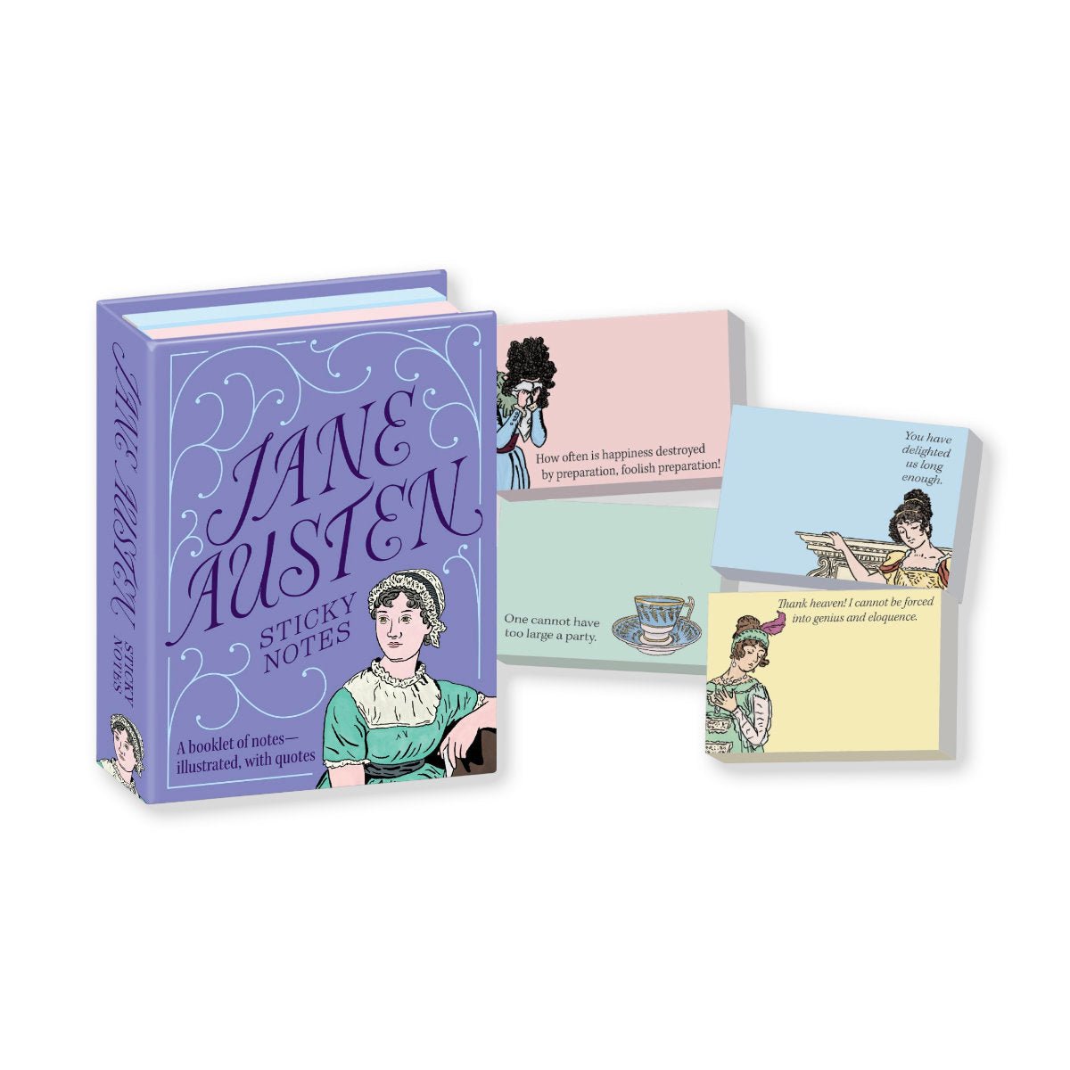 UPG - Sticky Notes - Jane Austen - Notegeist