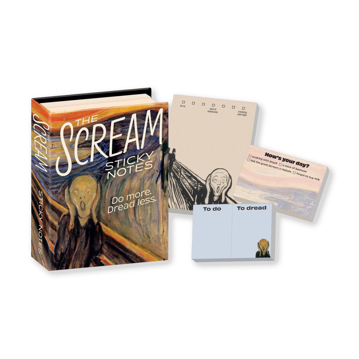 UPG - Sticky Notes - The Scream - Notegeist