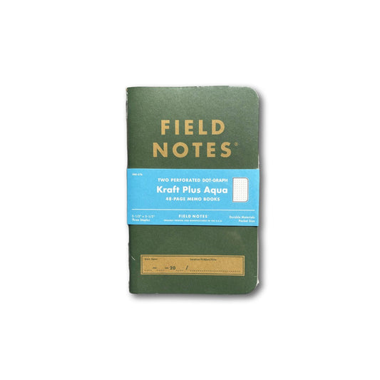 Field Notes - Kraft Plus - Aqua - Notegeist