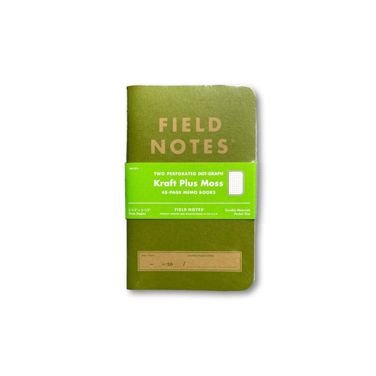 Field Notes - Kraft Plus - Moss - Notegeist
