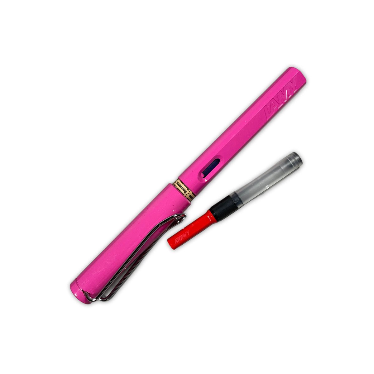 Lamy Safari Fountain Pen - Pink - Fine Nib - Notegeist