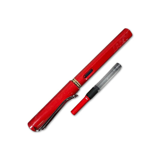Lamy Safari Fountain Pen - Red - Medium Nib - Notegeist