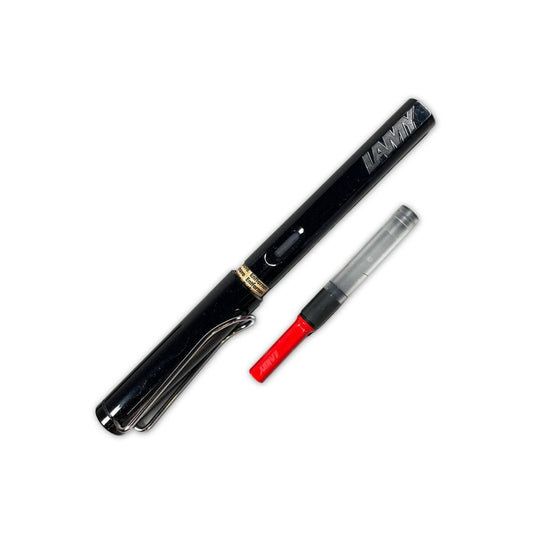 Lamy Safari Fountain Pen - Shiny Black - Medium Nib - Notegeist