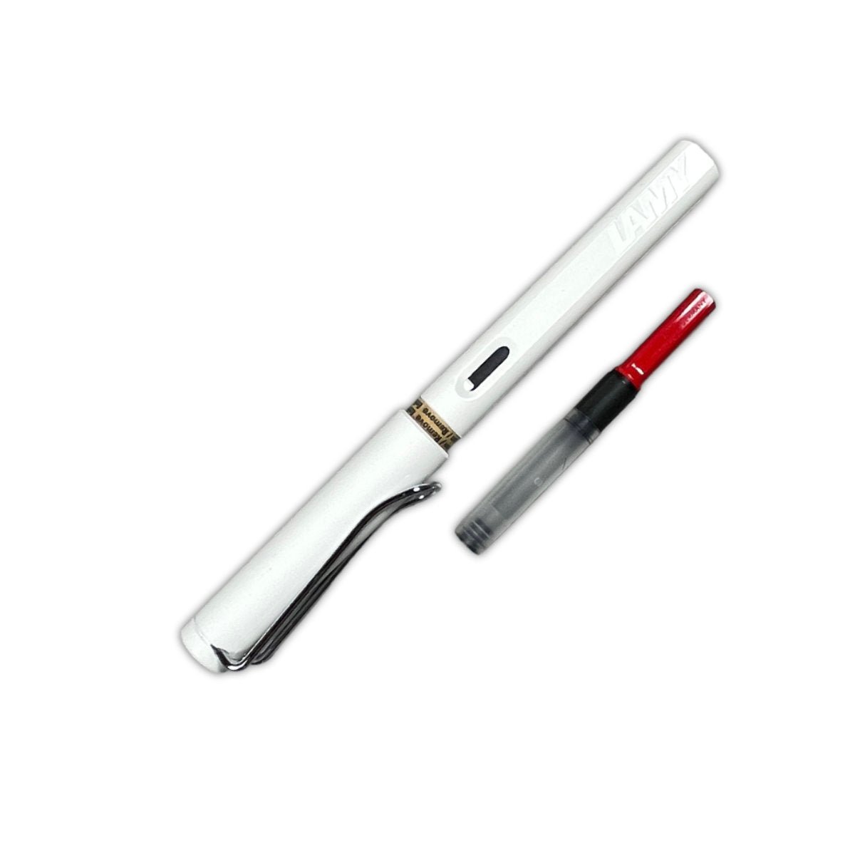 Lamy Safari Fountain Pen - White - Medium Nib - Notegeist