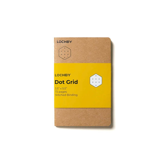 Lochby - Pocket Journal Notebook Refills - Dot Grid - Notegeist