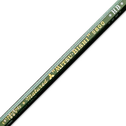 Mitsubishi 9800 - Single Pencil - HB - Notegeist