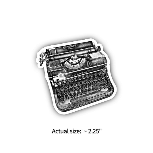 Notegeist Sticker - Vintage Typewriter - Notegeist