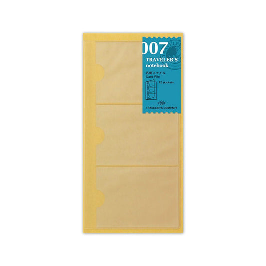 Traveler’s Company Accessories - 007 Regular Card File - Notegeist