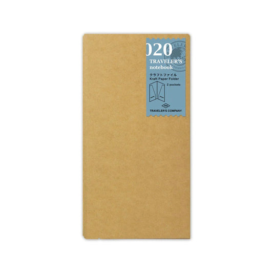 Traveler’s Company Accessories - 020 Regular Kraft Folder - Notegeist