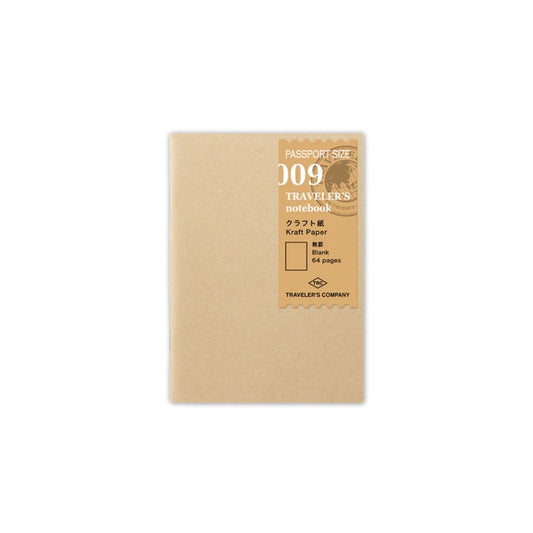 Traveler’s Company Passport Refills - 009 Kraft Paper - Notegeist