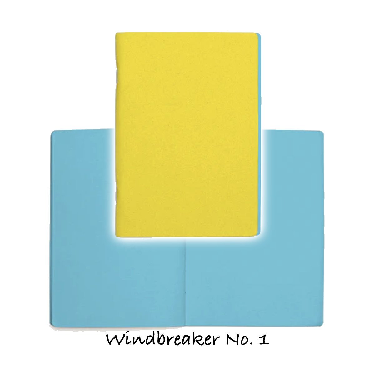 Uglybooks - Windbreaker No. 1 - Single Notebook - Notegeist