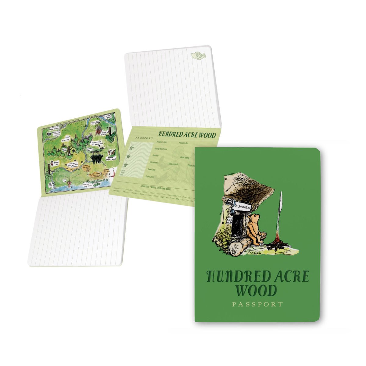 UPG - Hundred Acres Wood Notebook - Notegeist